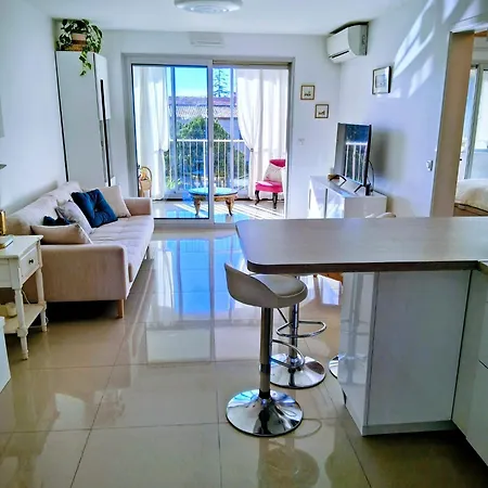 Le Patio Azur Piscine, Soleil Et Parking Gratuit Apartment